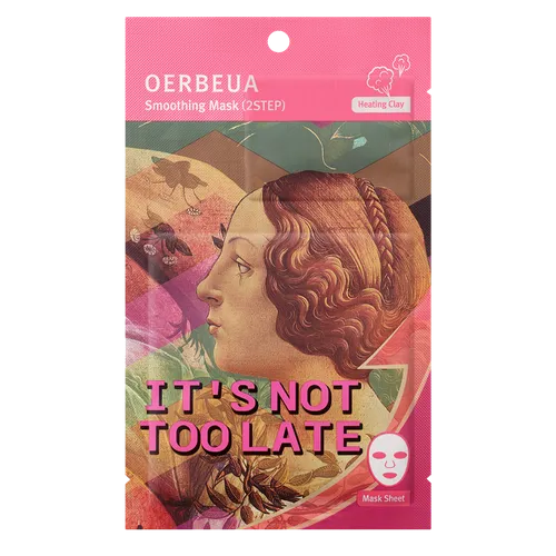 Oerbeua It`s not too Late Smoothing Mask (Liftingująca maseczka 2-etapowa z wyciągiem z ikry łososia i ceramidami)