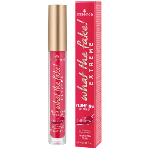 Essence What The Fake! Extreme Plumping Lip Filler (Powiększająco-wypełniający błyszczyk do ust)