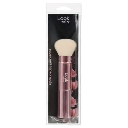 Look Makeup Pędzel Kabuki z zamknięciem
