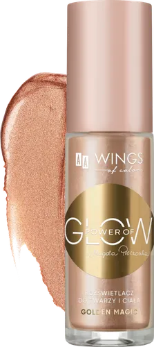 AA Wings of Color by Magda Pieczonka, Power of Glow, Rozświetlacz do twarzy i ciała (nowa wersja) - 2