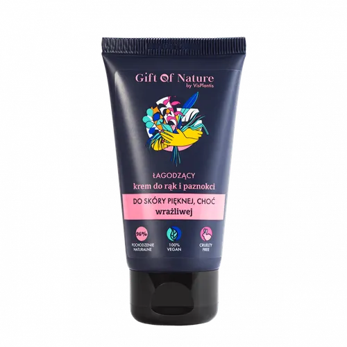Gift of Nature Łagodzący krem do rąk i paznokci do skóry wrażliwej