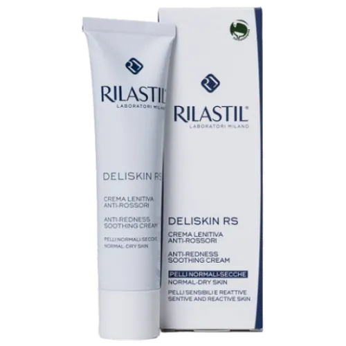Istituto Ganassini Rilastil, Deliskin RS, Crema Lenitiva Anti-Rossori (Krem do skóry z problemami naczynkowymi)