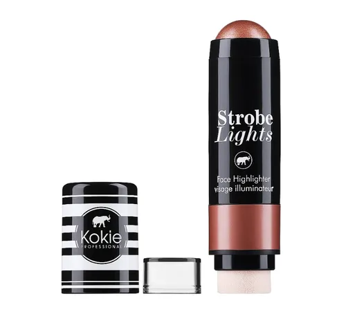 Kokie Professional Strobe Lights Cream Stick Highlighter (Kremowy rozświetlacz do twarzy w sztyfcie)