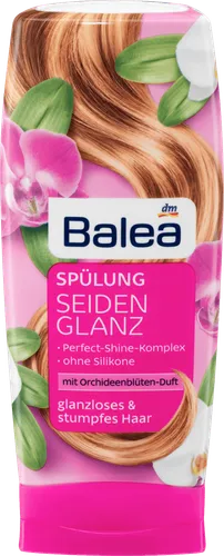 Balea Seiden Glanz, Spulung (Odżywka do włosów jedwabista gładkość orchidea)