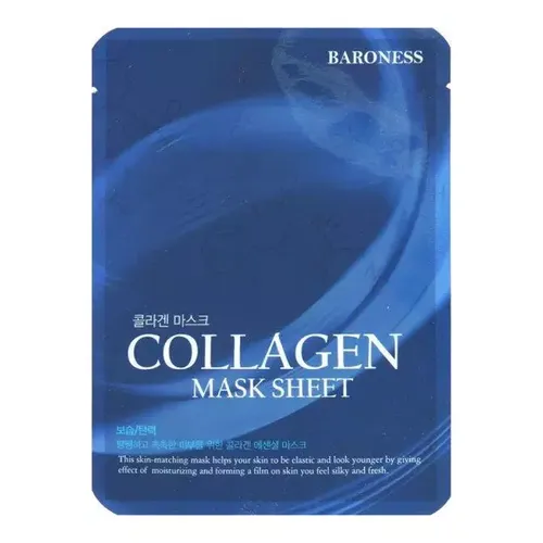 Baroness Collagen Mask Sheet (Odmładzająco-ujędrniająca maska w płachcie z kolagenem)