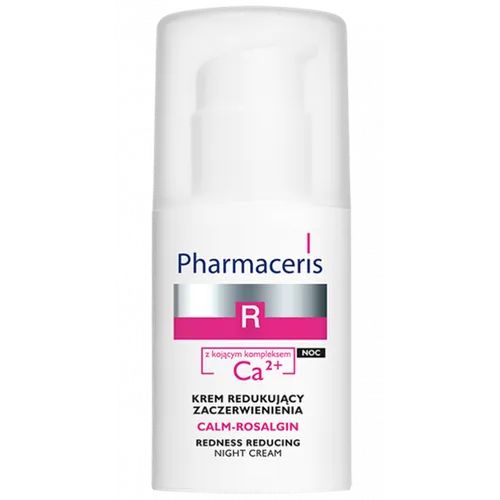 Pharmaceris R, Calm Rosalgin, Krem redukujący zaczerwienienia na noc z kojącym kompleksem Ca2+ - 2