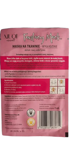 Niuqi Fantasy Mask, Maska na tkaninie wygładzenie `Żwawa Żyrafa` - 2