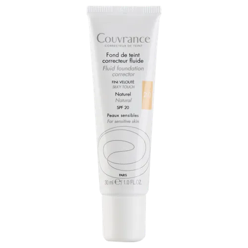 Eau Thermale Avène Couvrance, Fond de Teint Correcteur Fluide SPF 20 (Fluid korygujący SPF20)