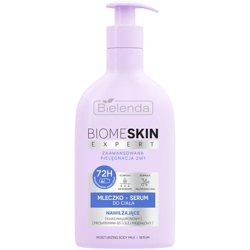 Bielenda Biome Skin Expert, Nawilżające mleczko-serum do ciała