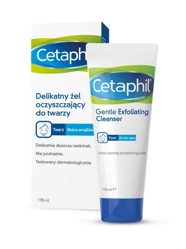 Cetaphil Gentle Exfoliating Cleanser (Delikatny żel oczyszczający z peelingiem) - 1