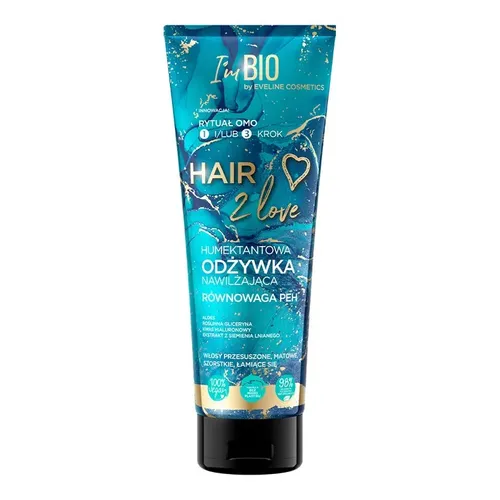Eveline Cosmetics I'm Bio Hair 2 Love, Humektantowa odżywka nawilżająca
