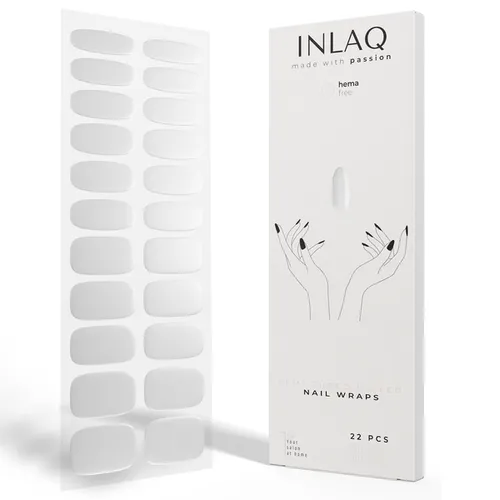 Inlaq Semi Cured UV/LED Nail Wraps (Hybrydowe naklejki na paznokcie)