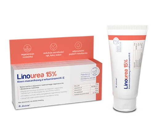 Ziołolek Linourea 15 % (Krem mocznikowy z witaminami A i E)