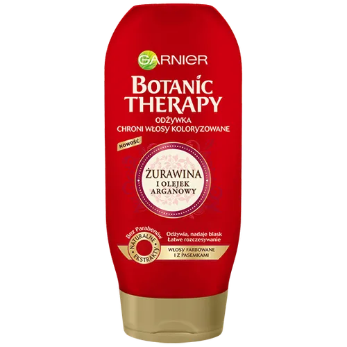 Garnier Botanic Therapy, Żurawina i Olejek Arganowy, Odżywka do włosów farbowanych i z pasemkami
