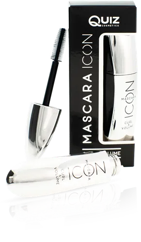 Quiz Cosmetics Icon, Curl & Volume Mascara (Tusz do rzęs)