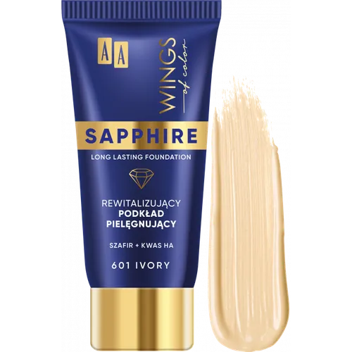 AA Wings of Color Sapphire Long Lasting Foundation (Rewitalizujący podkład pielęgnujący) - 3