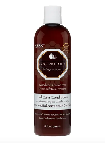 Hask Coconut Milk & Organic Honey Curl Care Conditioner (Odżywka do włosów kręconych `Mleczko kokosowe i miód`)