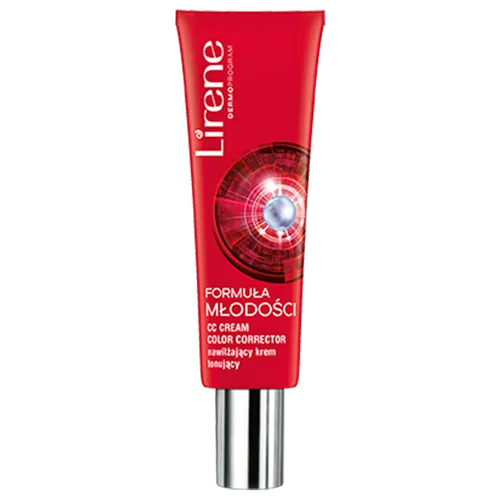 Lirene Dermoprogram Formuła Młodości, CC Cream  Color Corrector,  Nawilżający krem tonujący