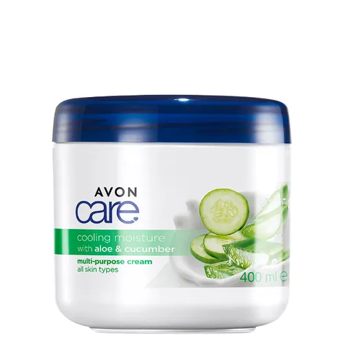 Avon Care, Cooling Moisture with Aloe & Cucumber, Multi-purpose Cream (Chłodzący krem do twarzy, rąk i ciała) - 2