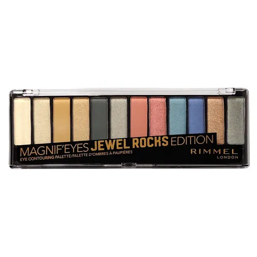 Rimmel Magnif'eyes, Jewel Rocks Edition Eye Contouring Palette (Paleta cieni do powiek)