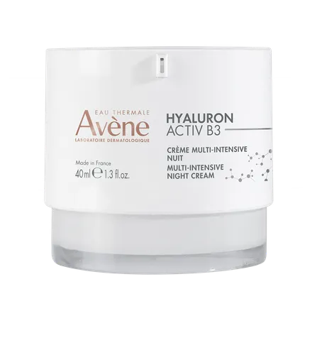 Eau Thermale Avène Hyaluron Activ B3, Multi - Intensive Night Cream (Multi intensywny krem na noc)