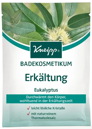 Kneipp Erkältung Badekosmetikum (Sól do kąpieli `Na przeziębienie`)