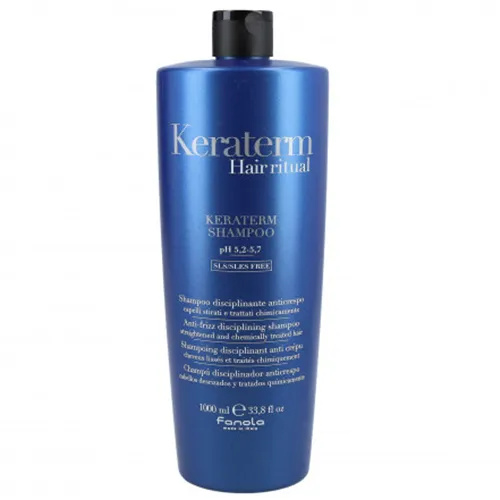 Fanola Keraterm Hair Ritual, Keraterm Shampoo (Szampon z keratyną do włosów puszących się)