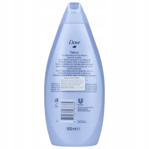 Dove Talco, Nawilżający żel pod prysznic - 2