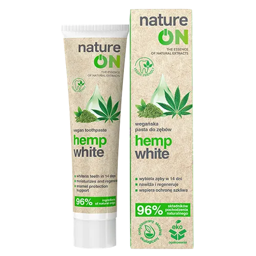 natureON Hemp White, Wegańska pasta do zębów