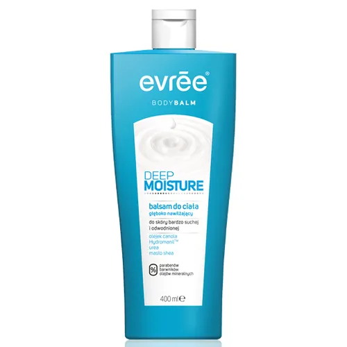 Evree Deep Moisture, Głęboko nawilżający balsam do ciała do skóry suchej i szorstkiej