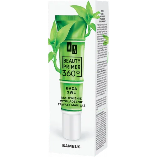 AA Beauty Primer 360, Baza 3 w 1 z bambusem