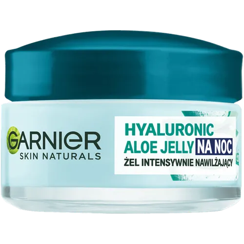 Garnier Skin Naturals, Hyaluronic Aloe Jelly, Żel intensywnie nawilżający na noc