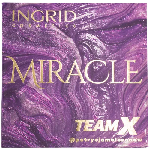 Ingrid Cosmetics Ingrid x Team X,  Paleta cieni do powiek `Miracle` - 2