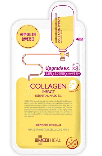 Mediheal Collagen Impact Essential Mask EX (Maska ujędrniająco-przeciwzmarszczkowa `Siła kolagenu`) - 1