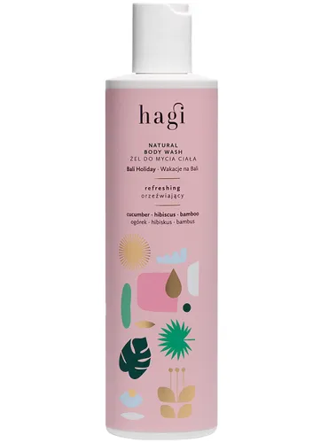 Hagi Bali Holiday, Natural Body Wash (Naturalny żel do mycia ciała `Wakacje na Bali`)