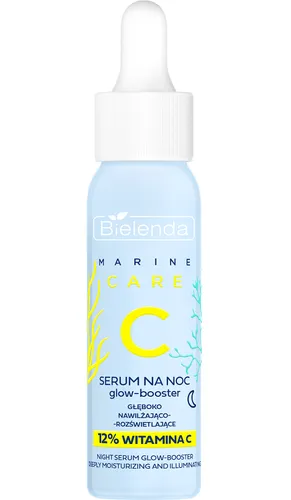 Bielenda Marine Care C, Serum na noc glow-booster głeboko nawilżająco-rozświetlające - 2