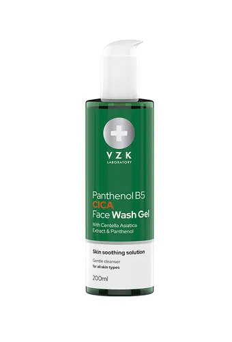 VZK Laboratory Panthenol B5 Cica Face Wash Gel (Żel do mycia twarzy z cica i pantenolem)