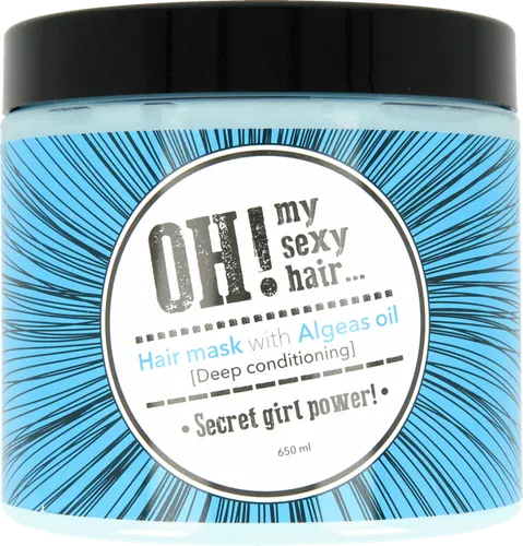 OH! my sexy hair Hair Mask with Algeas Oil 'Deep Conditioning' (Maska do włosów z algami `Głęboko regenerująca`)