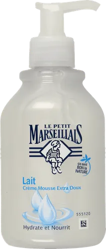 Le Petit Marseillais Extra Doux, Mleko, Delikatne kremowe mydło w płynie