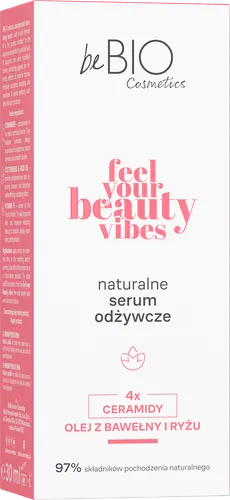 beBIO Feel Your Beauty Vibes, Naturalne serum odżywcze - 3
