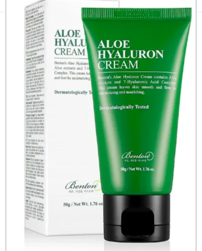 Benton Aloe Hyaluron Cream (Krem z kwasem hialuronowym)