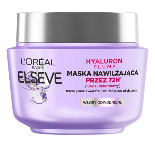 L'Oreal Paris Elseve, Hyaluron Plump, Maska nawilżająca