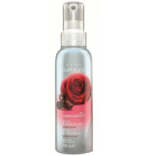 Avon Naturals, Rose & Chocolate, Scented Spritz (Mgiełka zapachowa do ciała 'Róża i czekolada')