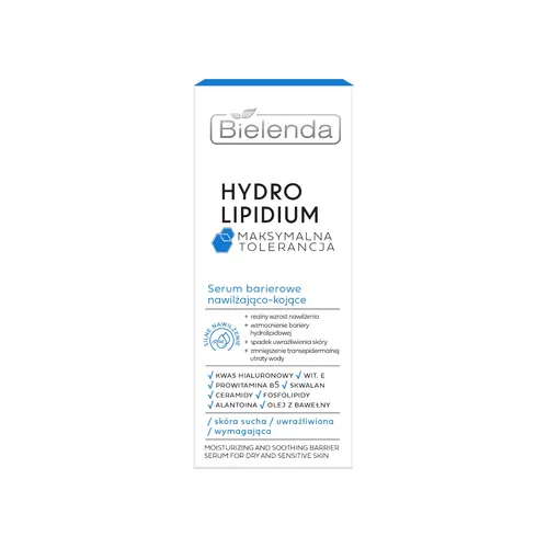 Bielenda Hydro Lipidium Maksymalna Tolerancja, Serum barierowe nawilżająco-kojące