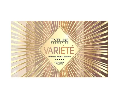 Eveline Cosmetics Variete, Timeless Bronze Edition Eyeshadow Palette (Paleta 12 cieni do powiek) - 2