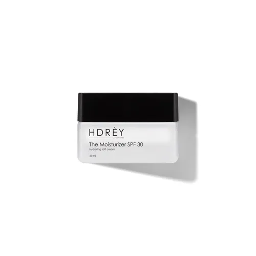 Hdrey Laboratories The Moisturizer, Hydrating Soft Cream SPF30 (Lekki nawilżający krem do twarzy SPF30)