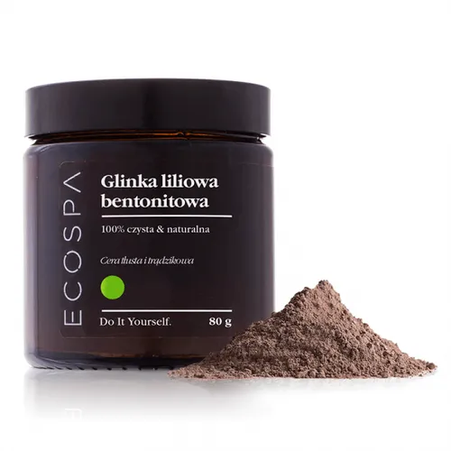 EcoSpa Glinka liliowa bentonitowa