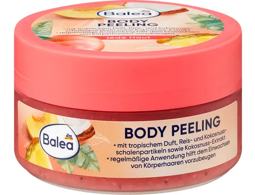 Balea Tropic, Peach Body Peeling (Peeling do ciała)