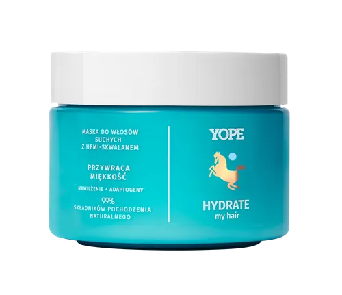 Yope Bounce My Hair, Hydrate, Maska do włosów suchych - 1