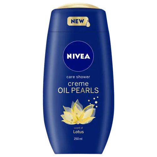 Nivea Oil Pearls, Kremowy żel pod prysznic o zapachu lotosu